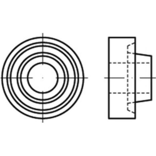 Artikel 88917 EPDM schwarz EPDM-Dichtung zur Verwendung mit Stockschrauben in So