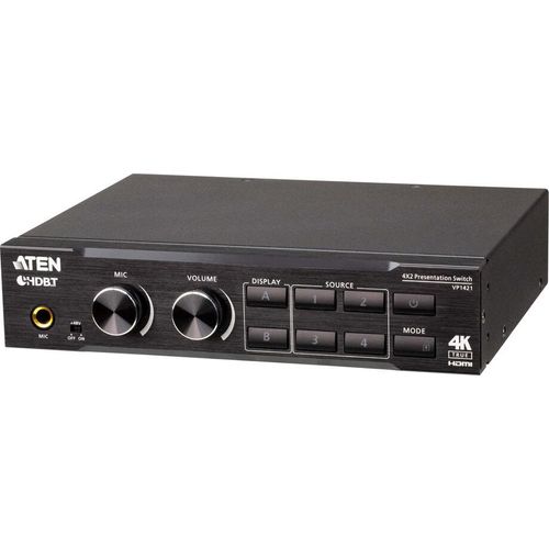 ATEN VP1421 4 x 2 True 4K Presentation Matrix Switch
