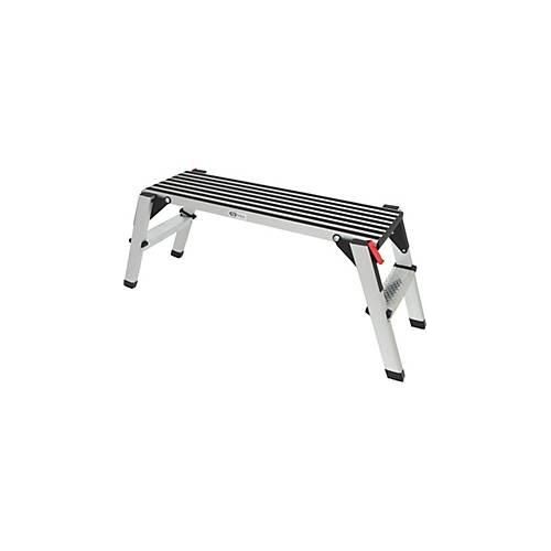 Aluminium-Sicherheits-Laufbühne, L1270xB446xH495mm