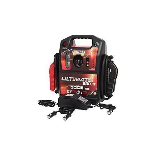 12 V + 24 V Batterie-Booster, mobiles Starthilfegerät 1700 A