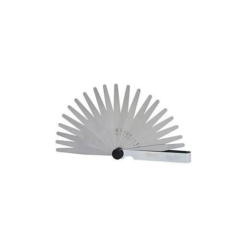 Fühlerlehre, 20 Blatt, 0,05-1mm