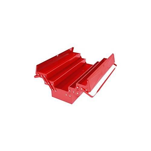 Werkzeugkiste Metall, 5 Fächer, 550mm
