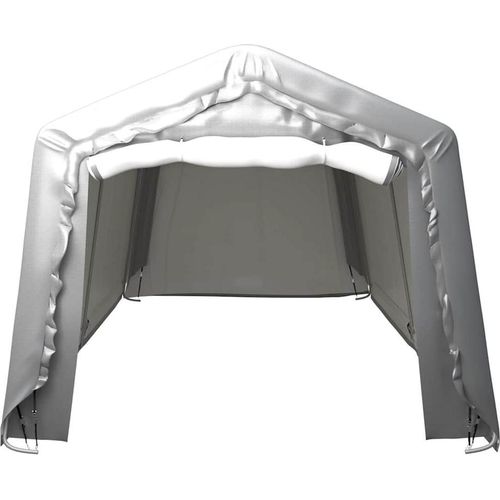 vidaXL Lagerzelt 300x750 cm Stahl Grau