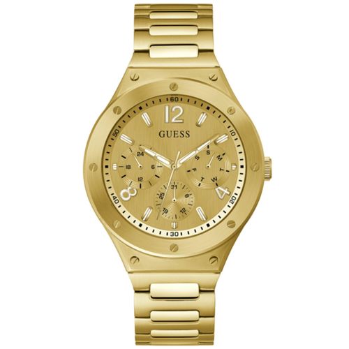 Guess Herren Armbanduhr Multifunktionsuhr Scope gold 44 mm GW0454G2