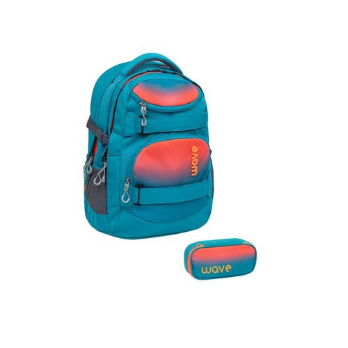 Wave Wave Infinity Schulrucksack Set 2 tlg. 