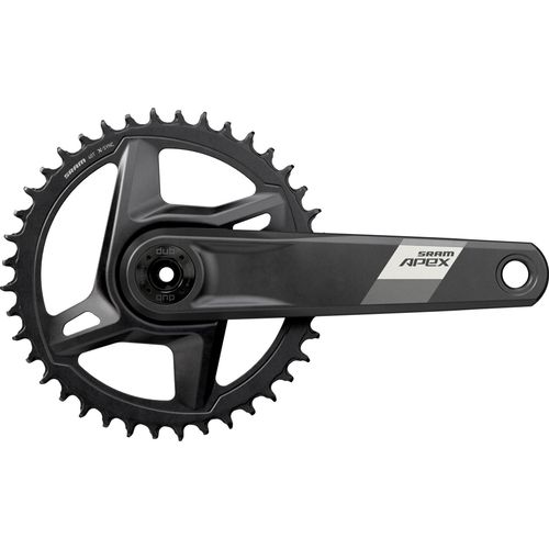 SRAM Kurbeln und Kettenblätter - APEX 1X WIDE D1 DUB 170 - Schwarz