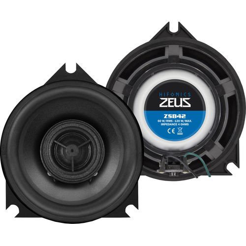 HIFONICS ZEUS Koax Lautsprecher Leistung 60 W RMS / 120 W max 10 cm ZSB-42