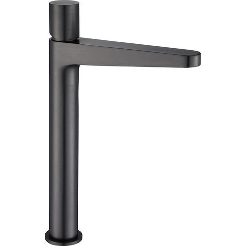 BERNSTEIN Waschtischarmatur Badarmatur 8214 - Hoher Auslauf - Farbe wählbar, Farbe:Gunmetal