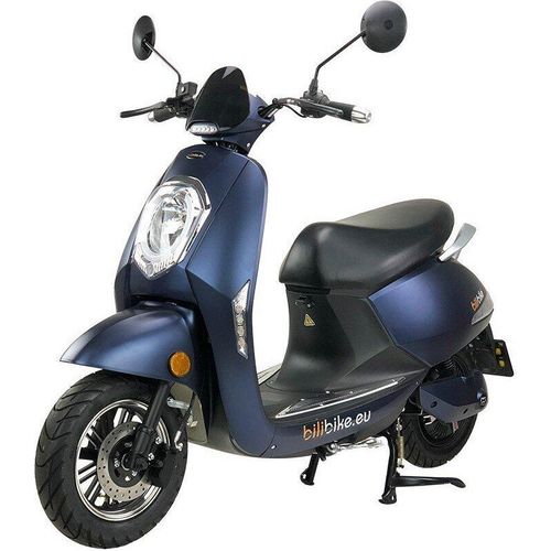 Elektroroller Motorroller BILI BIKE GRACE 800 W, 60V 20Ah Lithium Akku, 45 km/h, Blau
