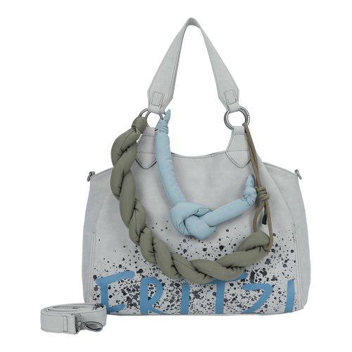 Fritzi aus Preußen Schultertasche Umhängetasche Maia Limited Twist Jive Shoulder Bag Light Stone hellgrau
