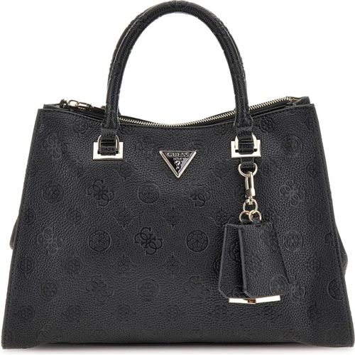 Guess CRESIDIA SOCIETY SATCHEL BLACK