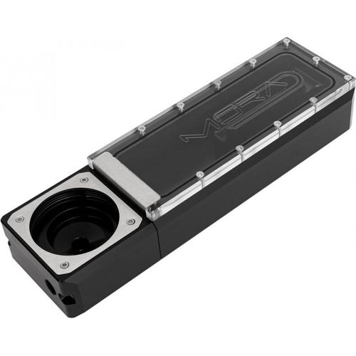 Watercool MO-RA IV Tank 200 D5 ARGB Acryl Reservoir-Pumpen-Kombination - Schwarz