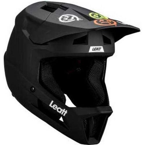 Leatt Gravity 1.0 V25 Downhillhelm Schwarz 2XS Schwarz 2XS