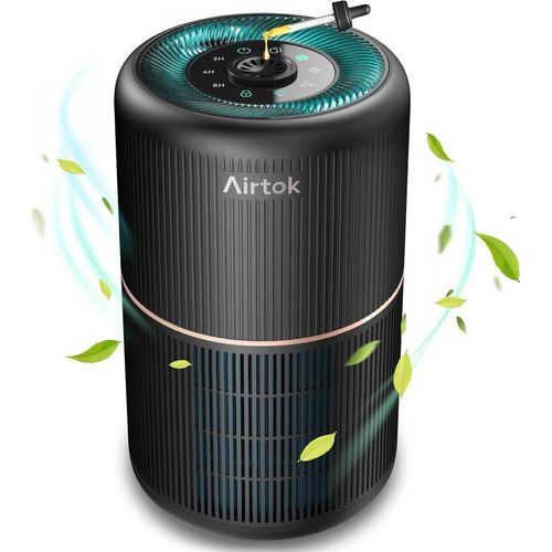 Allergiker mit Aromatherapiefunktion, HEPA von Schimmel Staub Pollen Gerüche, 99,97% Entfernung bis 0,1 Mikrometer | Nachtlicht, Kindersichung