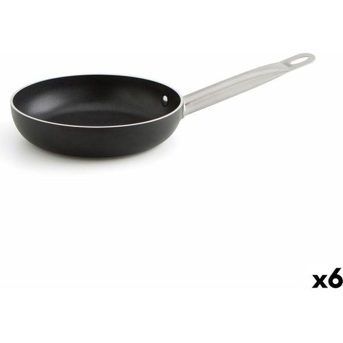 Bratpfanne Quid Pro Chef Schwarz Metall Stahl Ø 24 cm (6 Stück) - Marke: Quid - EAN: 8414793491815