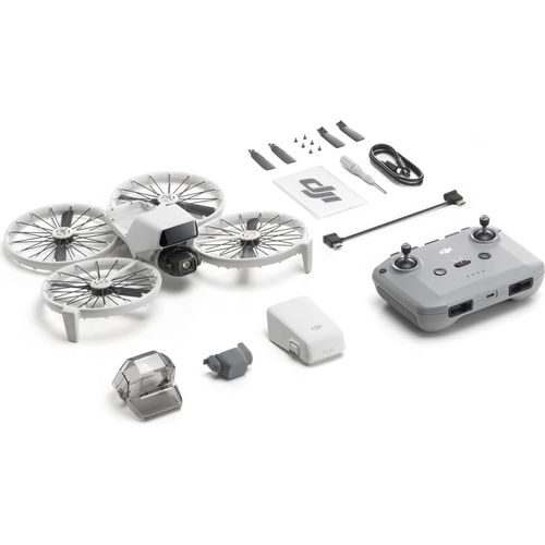 DJI Drohne faltbar 48MP 4K 31min Flug 249g Schwarz/Weiß