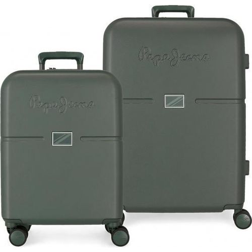 Set aus n ABS-Reisekoffern 70cm/55cm PEPE JEANS ACCENT Verde, 7699533