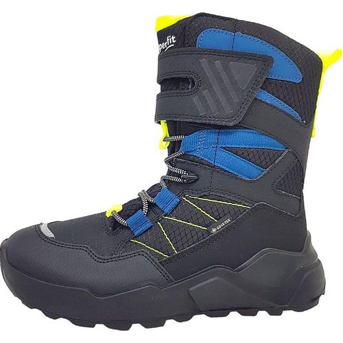 Superfit Rocket Kinderschuhe Jungen Winterstiefel Blau Freizeit, Schuhgröße:38 EU