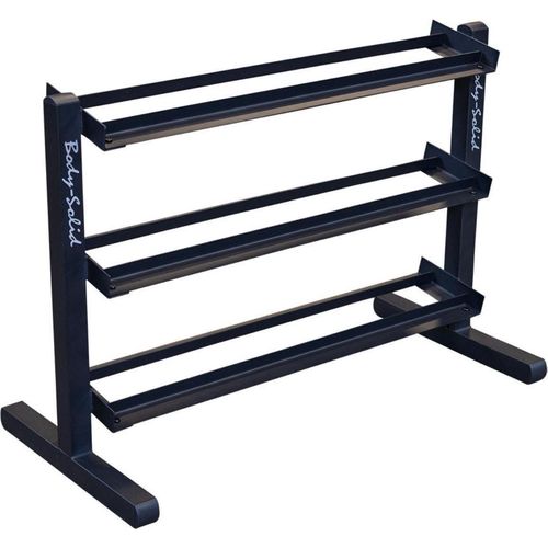 Body-Solid GDR363B 3-stufiges Kurzhantelregal