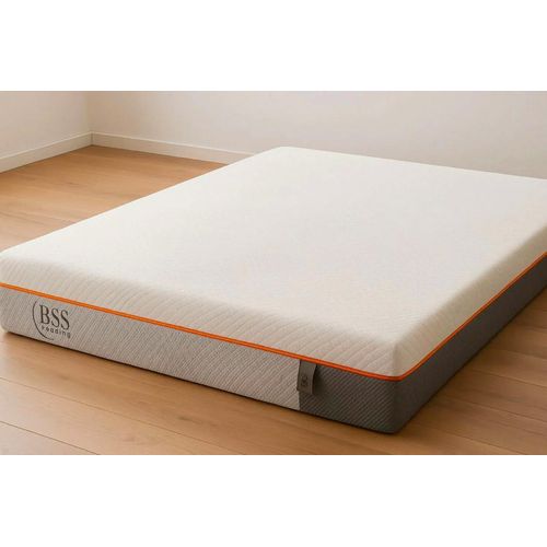 Kaltschaummatratze 120x200 cm, Ergonomische 7 Komfortzonen Matratze, Relax Ergonomischer Schlaf, Doppelt Gewebt, Höhe 22cm, BSS Bedding Elite Matratze
