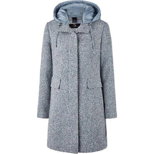 Jacke (Wolle) mit Kapuze 730 denim Größe 44