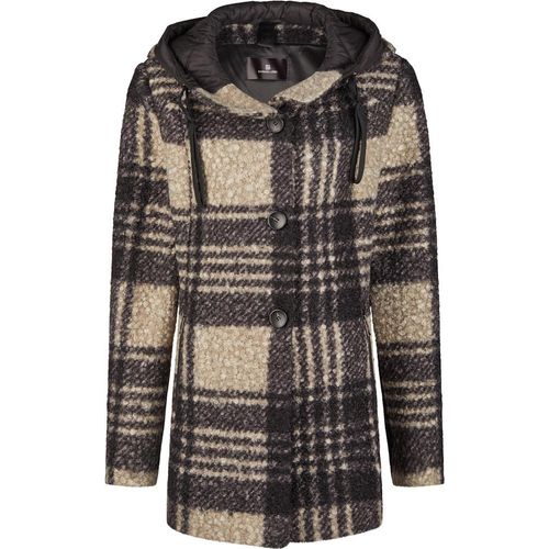 Jacke(Wolle) 970 taupe/black Größe 44