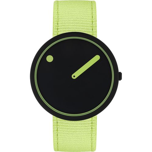 PICTO Uhr Kunststoffarmband Paradise Green R44023-R013
