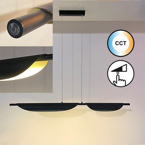 Fischer & Honsel Skal LED Pendelleuchte 11,4W Tunable white steuerbar dimmbar sandschwarz 61022