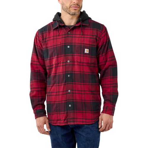 Carhartt Arbeitsjacke flannel fleece Rot M