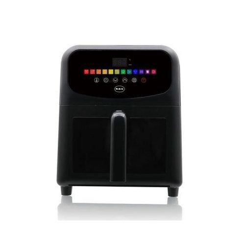 RGV Air Fryer 6L 1700W Schwarz 12 Programme LED Touch Display Einzel
