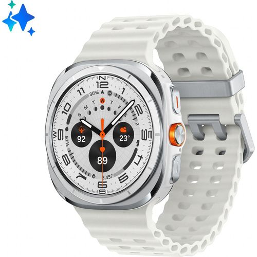 Samsung Galaxy Watch Ultra Smartwatch Titanium Weiß 4G Wear OS 1.5