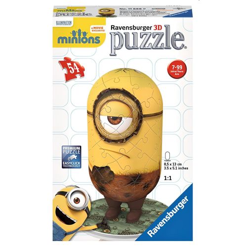 Ravensburger 3D-Puzzle 11666 - Cro Minion, 54 Teile