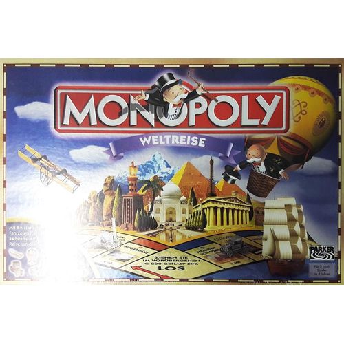 Hasbro 48285100 - Monopoly Weltreise
