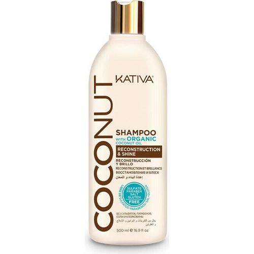 Kativa Coconut Shampoo Reconstruction & Shine 500ml