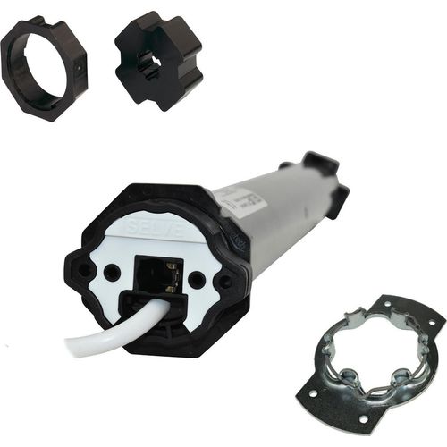 Selve SE Pro 2/10 (bis 4,5m²/ Nachfolger des SEL Plus) elektronischer Rolladenmotor inkl. Motorlager