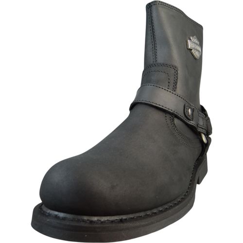 Harley Davidson Herren Bikerboots Stiefelette Scout D95262 Schwarz