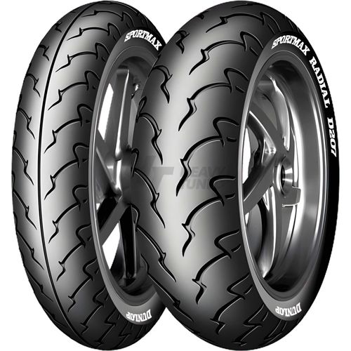 Reifen Dunlop D207 180/55 ZR18 74W TL hinten