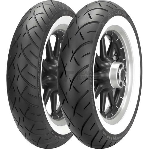 Reifen Metzeler ME 888 Marathon Ultra MT90 B16 74H TL WW Weißwand hinten