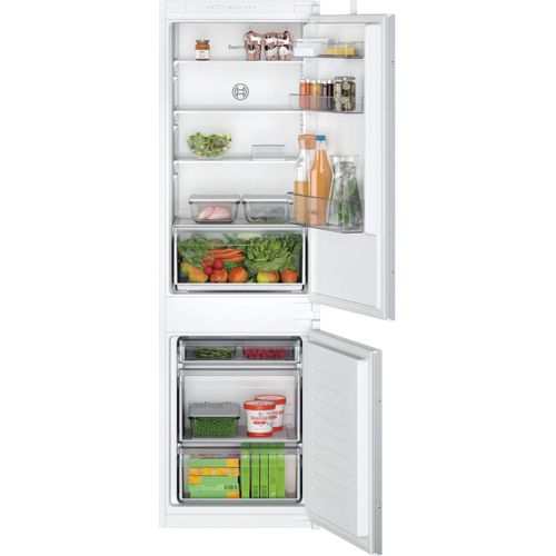 Bosch Serie 2 KIV865SE0 Kühl- und Gefrierkombination Freistehend 267 l E Weiß