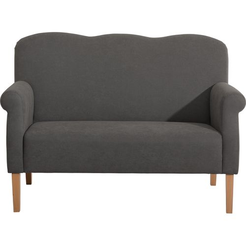 Max Winzer Küchensofa Jule - Flachgewebe anthrazit - Maße: 147 x 84 x 103 cm