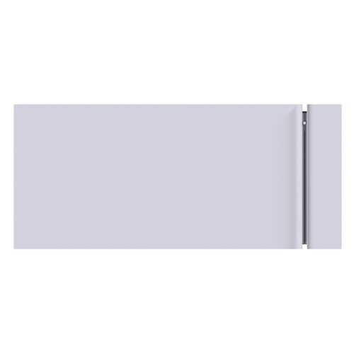 Radialight KYOTO Design-Wandheizung – 1500 W, DUAL-THERM, IP24, Touchdisplay, WLAN-ready, Energiesparfunktionen, 230 V, Metallfront, weiß