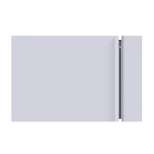 Radialight KYOTO Design-Wandheizung – 750 W, DUAL-THERM, IP24, Touchdisplay, WLAN-ready, Energiesparfunktionen, 230 V, Metallfront, weiß