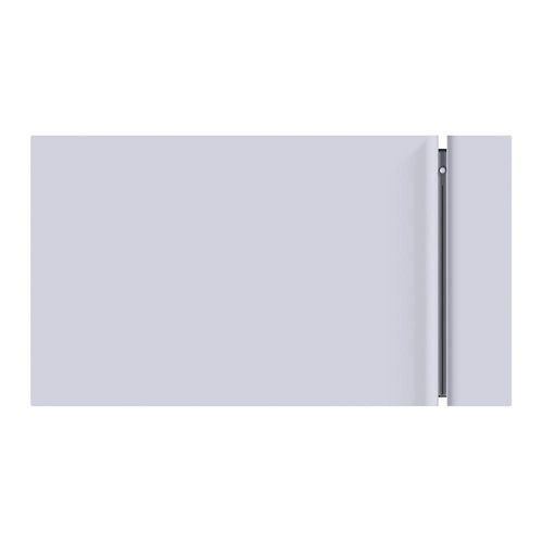 Radialight KYOTO Design-Wandheizung – 1000 W, DUAL-THERM, IP24, Touchdisplay, WLAN-ready, Energiesparfunktionen, 230 V, Metallfront, weiß