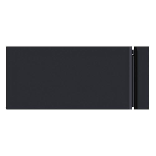 Radialight KYOTO Design-Wandheizung – 1500 W, DUAL-THERM, IP24, Touchdisplay, WLAN-ready, Energiesparfunktionen, 230 V, Metallfront, grau