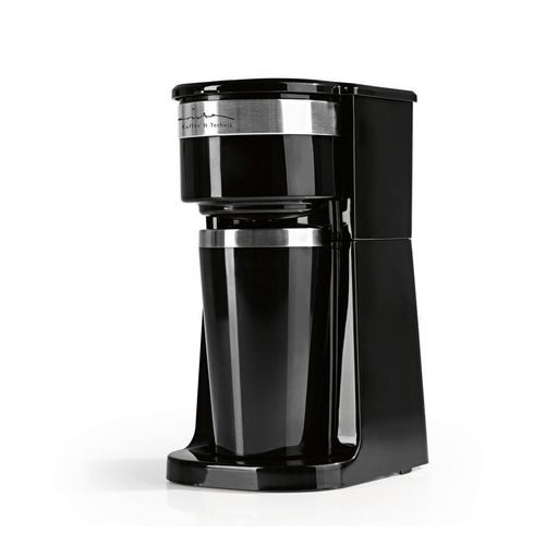 Xxxl Filterkaffeemaschine , Schwarz, Silber , Metall, Kunststoff , 12.5x24.5x17.5 cm , Küchengeräte, Kaffeemaschinen & Zubehör