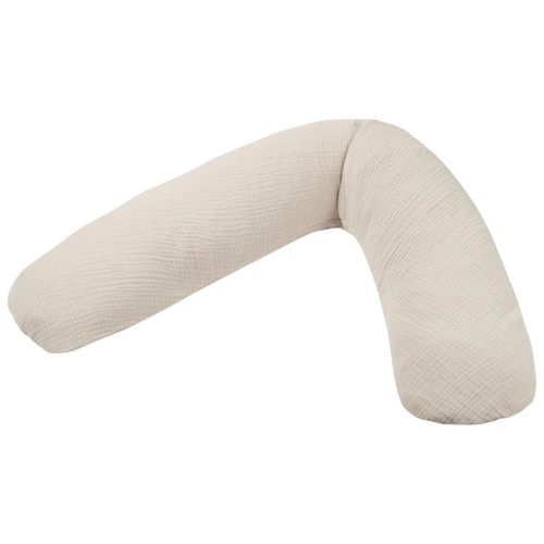 Theraline Stillkissen Dodo Premium , Sand , Textil , 30 L , Füllung: Polystyrol , 180 cm , Oeko-Tex® Standard 100 , Bezug abnehmbar, waschbar,