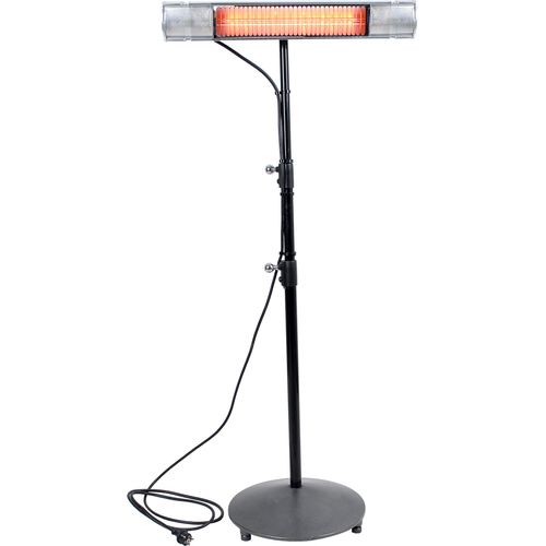 infralogic Stativ Rundfuß - bis 2,20 ausziehbar, Fuß ? 40 cm für HeizMeister- und Heliosa Modelle