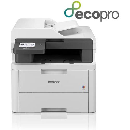 Brother MFC-L3740CDWE EcoPro- Kompaktes 4-in-1 Farb-LED Multifunktionsgerät mit WLAN/LAN, ADF und Duplexdruck