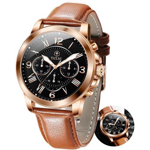 Präzise Herren-Quarzuhr Uhren Herren Business Herren Uhren Luxus Armbanduhr Männer Uhr Mit Datums Tagesanzeige Wasserdicht
