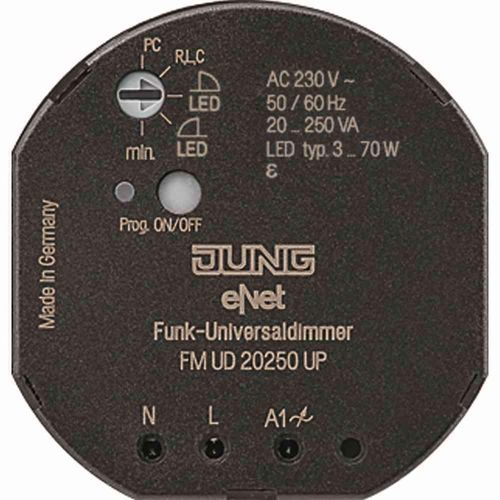 Jung FMUD20250UP Funk-LED-Universaldimmer